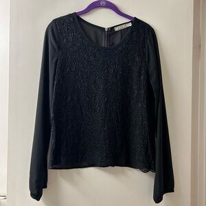 Chloe K. Black Blouse